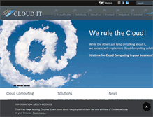Tablet Screenshot of computingcloud.pl